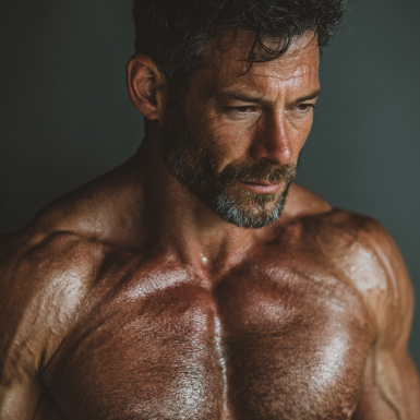 Чоловік виконує функціональні вправи